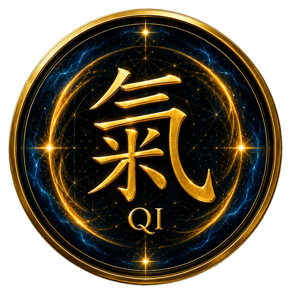 Qi energy symbol for The Immortality Protocol
